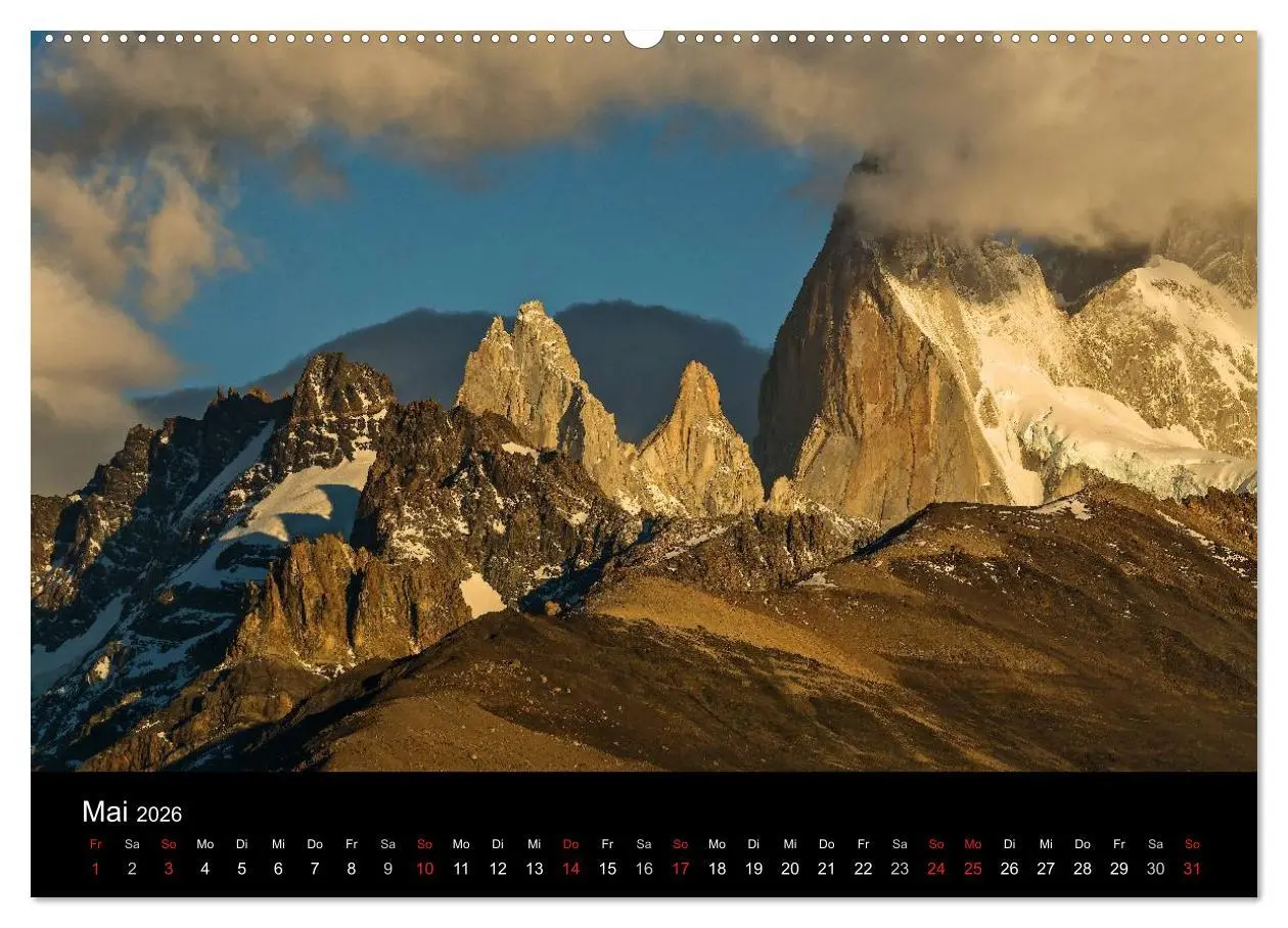 Bild: 9783516056617 | Farbenfrohes Patagonien (hochwertiger Premium Wandkalender 2026 DIN...