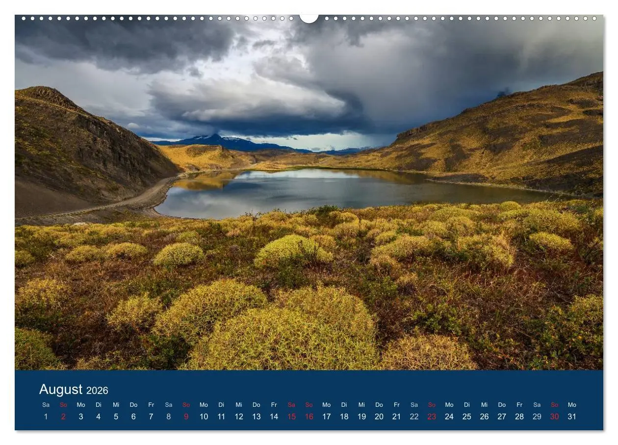 Bild: 9783516056617 | Farbenfrohes Patagonien (hochwertiger Premium Wandkalender 2026 DIN...
