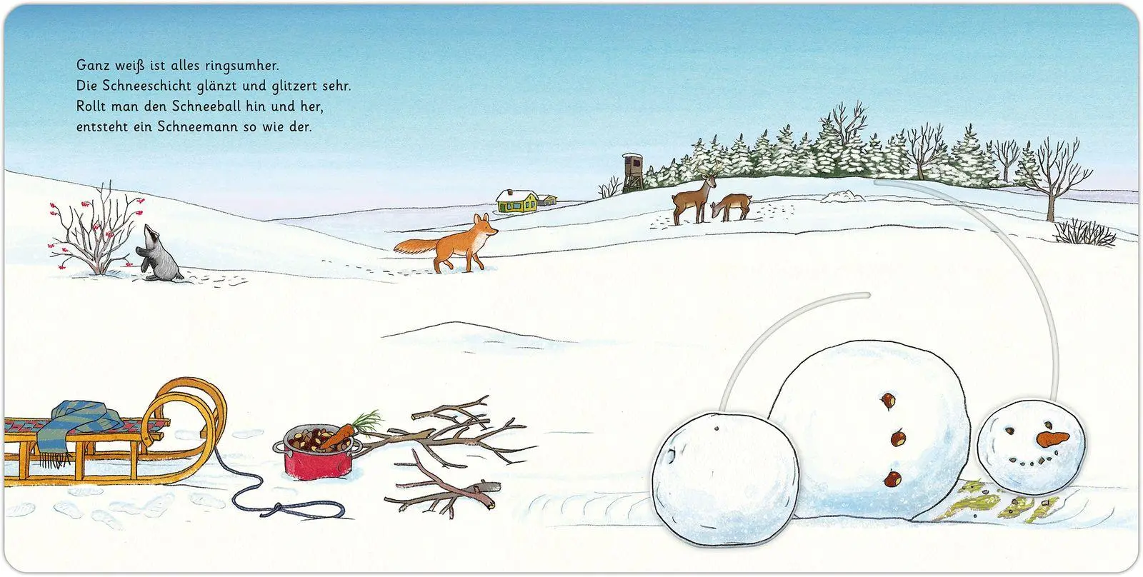 Bild: 9783737376617 | Das Schneewunder | Wunderschönes Buch zum Schieben, Drehen und Staunen