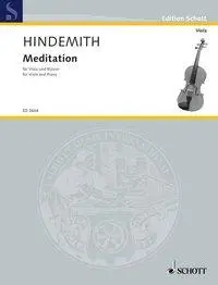 Cover: 9783795796617 | Meditation (Nobilissima Visone) | Paul Hindemith | Edition Schott