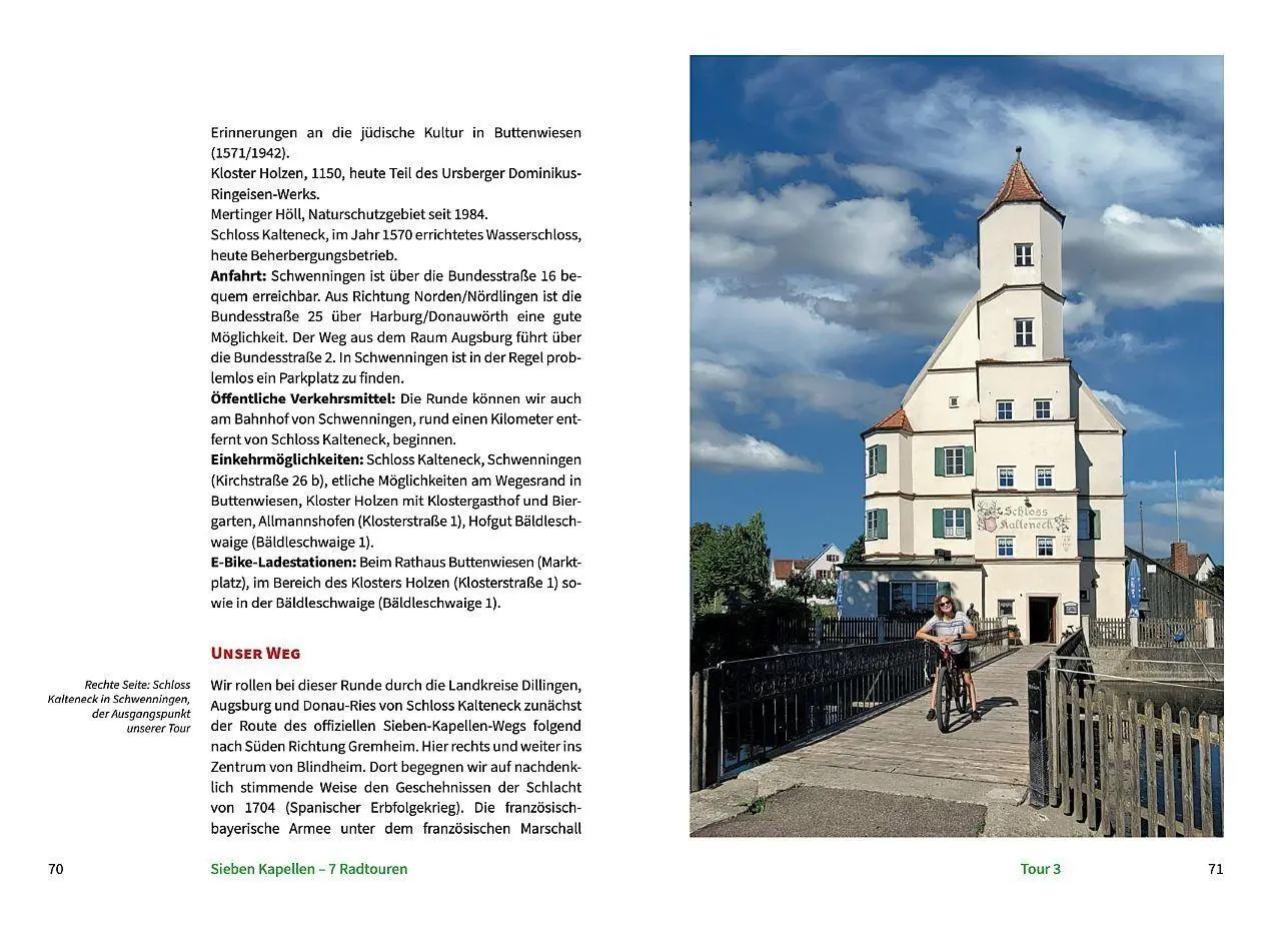 Bild: 9783874376617 | Sieben Kapellen - 7 Radtouren. Mit dem Rad im Dillinger Land...