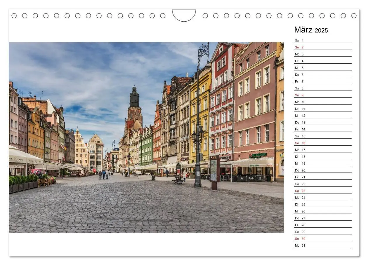 Bild: 9783435486717 | Breslau - Zeit für Entdeckungen (Wandkalender 2025 DIN A4 quer),...