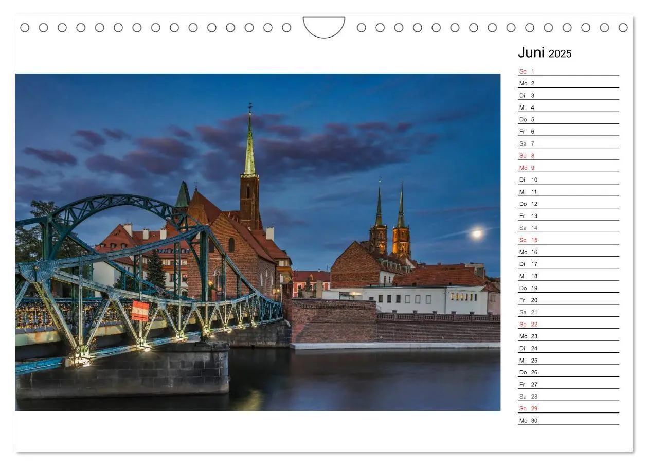 Bild: 9783435486717 | Breslau - Zeit für Entdeckungen (Wandkalender 2025 DIN A4 quer),...