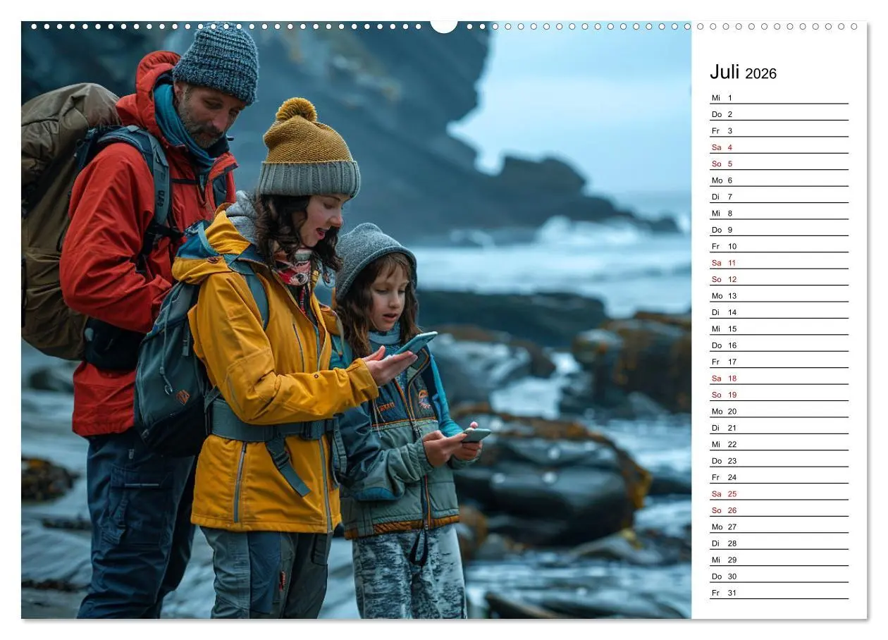 Bild: 9783457406717 | Der Geocaching Found it Kalender (hochwertiger Premium Wandkalender...