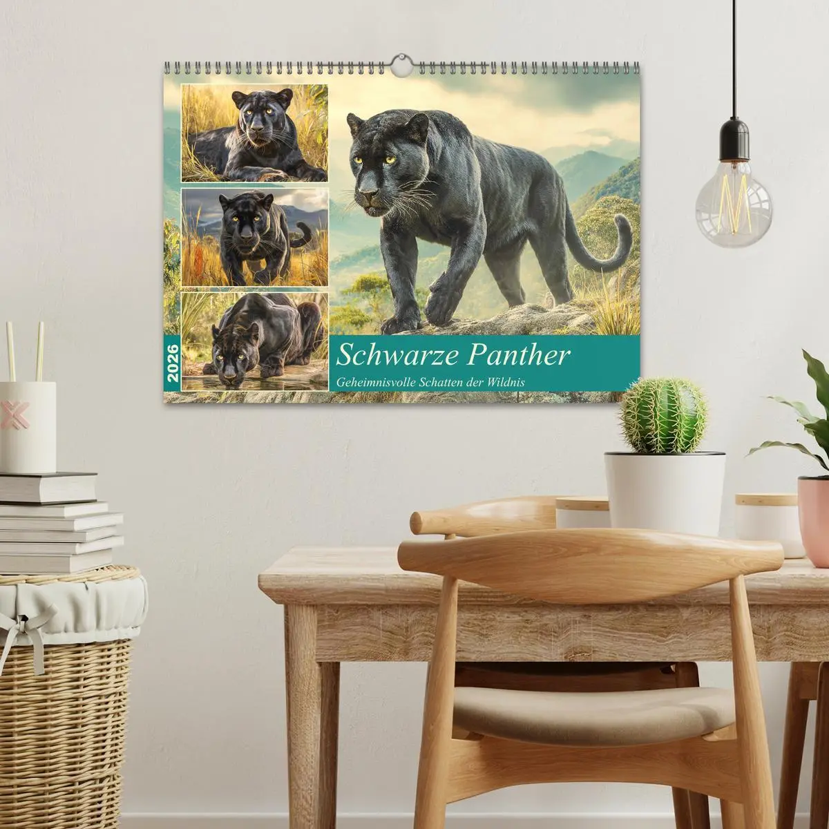 Bild: 9783457646717 | Schwarze Panther. Geheimnisvolle Schatten der Wildnis (Wandkalender...