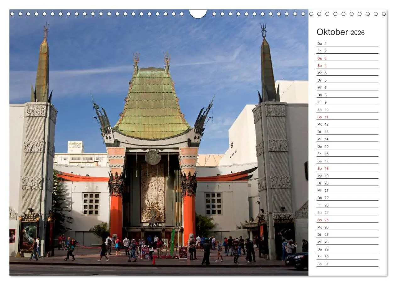 Bild: 9783457956717 | Los Angeles - Kalifornien (Wandkalender 2026 DIN A3 quer), CALVENDO...
