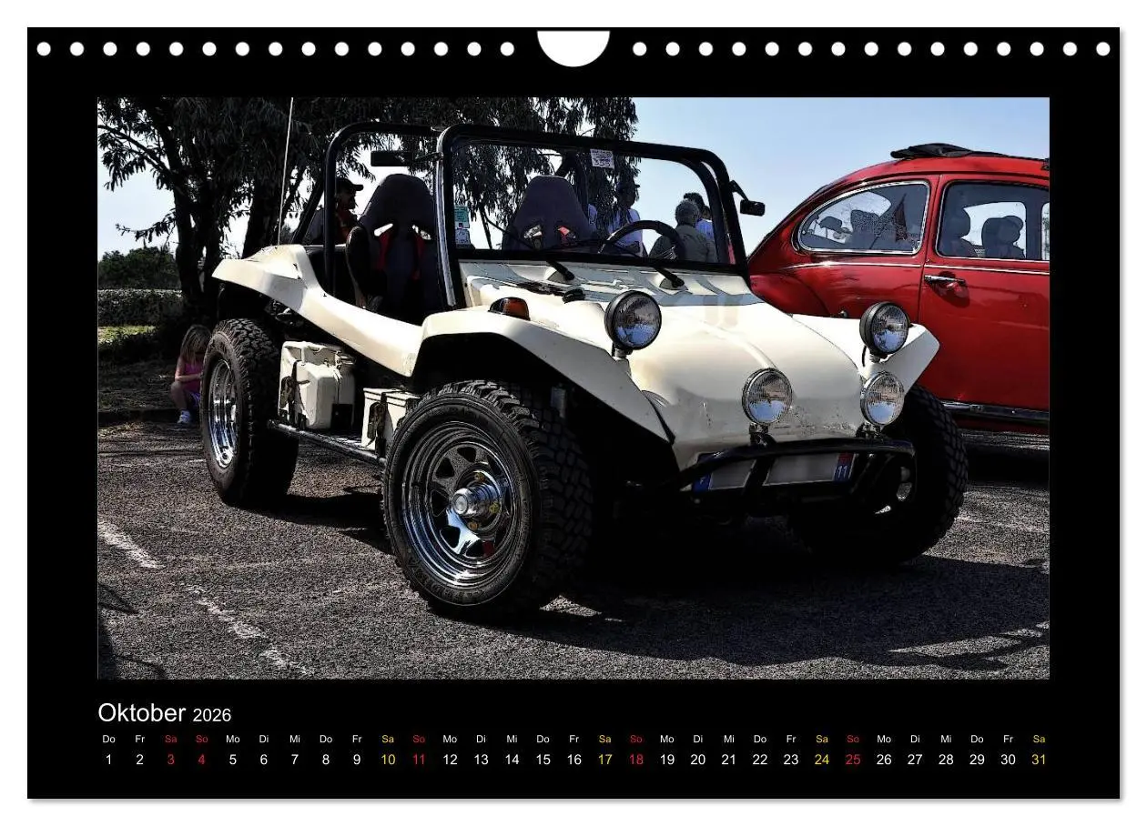 Bild: 9783516046717 | Buggys - die Kultautos der 80er (Wandkalender 2026 DIN A4 quer),...