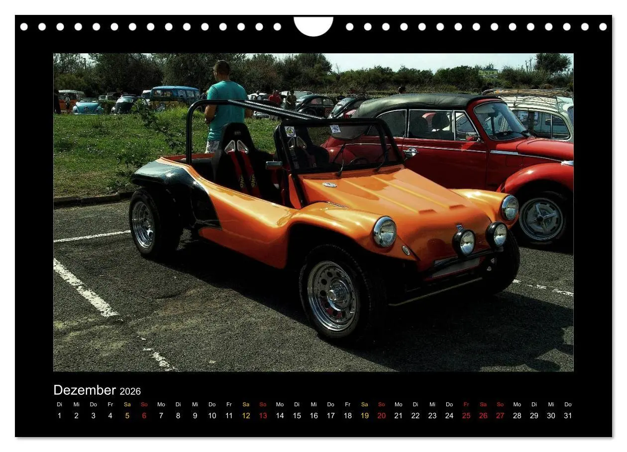 Bild: 9783516046717 | Buggys - die Kultautos der 80er (Wandkalender 2026 DIN A4 quer),...