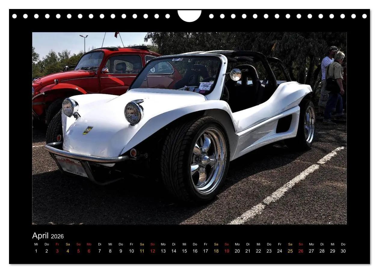 Bild: 9783516046717 | Buggys - die Kultautos der 80er (Wandkalender 2026 DIN A4 quer),...