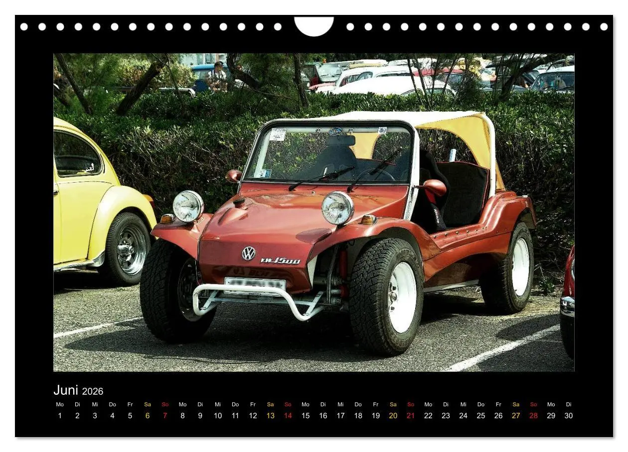 Bild: 9783516046717 | Buggys - die Kultautos der 80er (Wandkalender 2026 DIN A4 quer),...