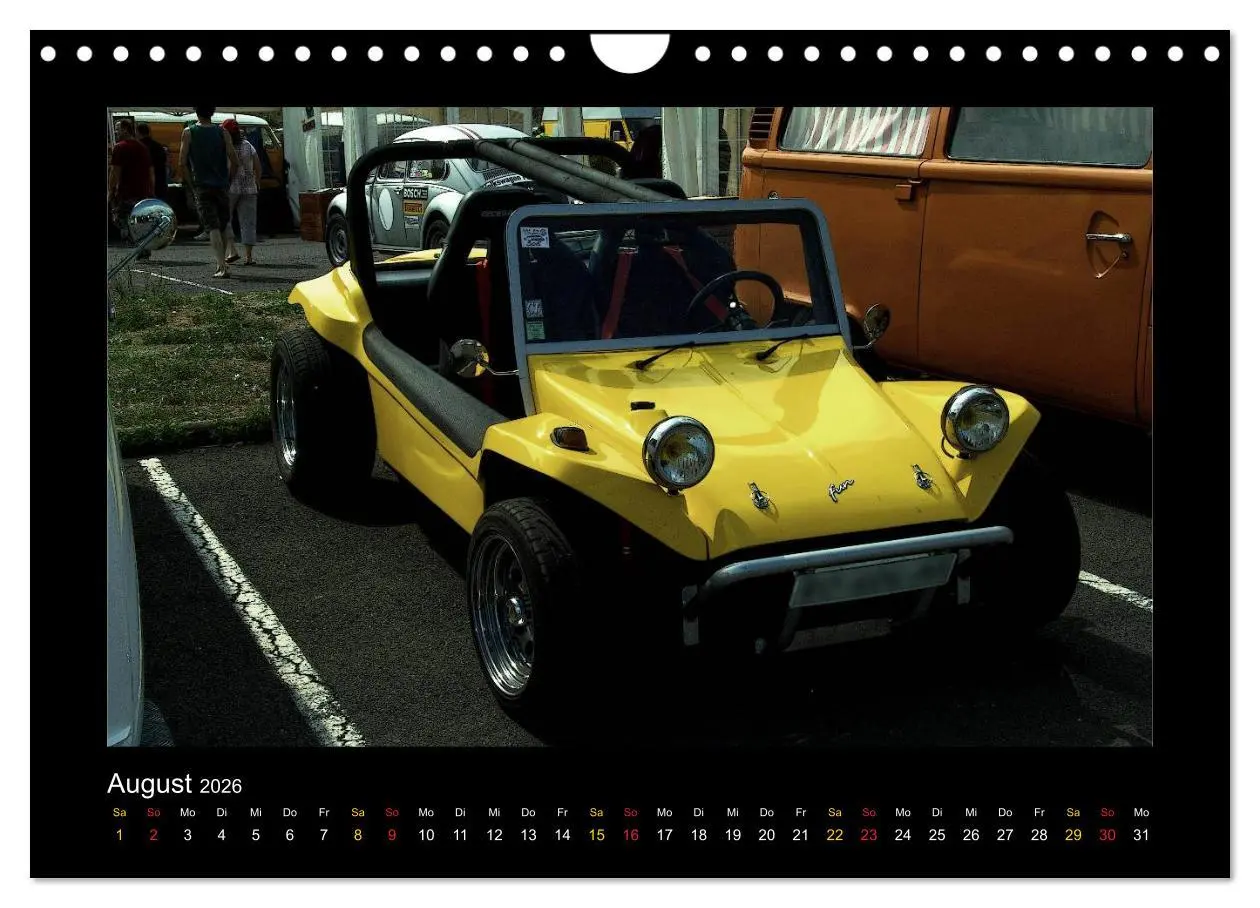 Bild: 9783516046717 | Buggys - die Kultautos der 80er (Wandkalender 2026 DIN A4 quer),...