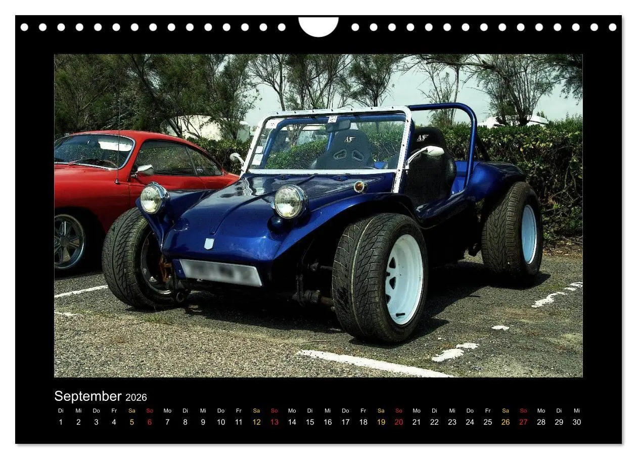 Bild: 9783516046717 | Buggys - die Kultautos der 80er (Wandkalender 2026 DIN A4 quer),...