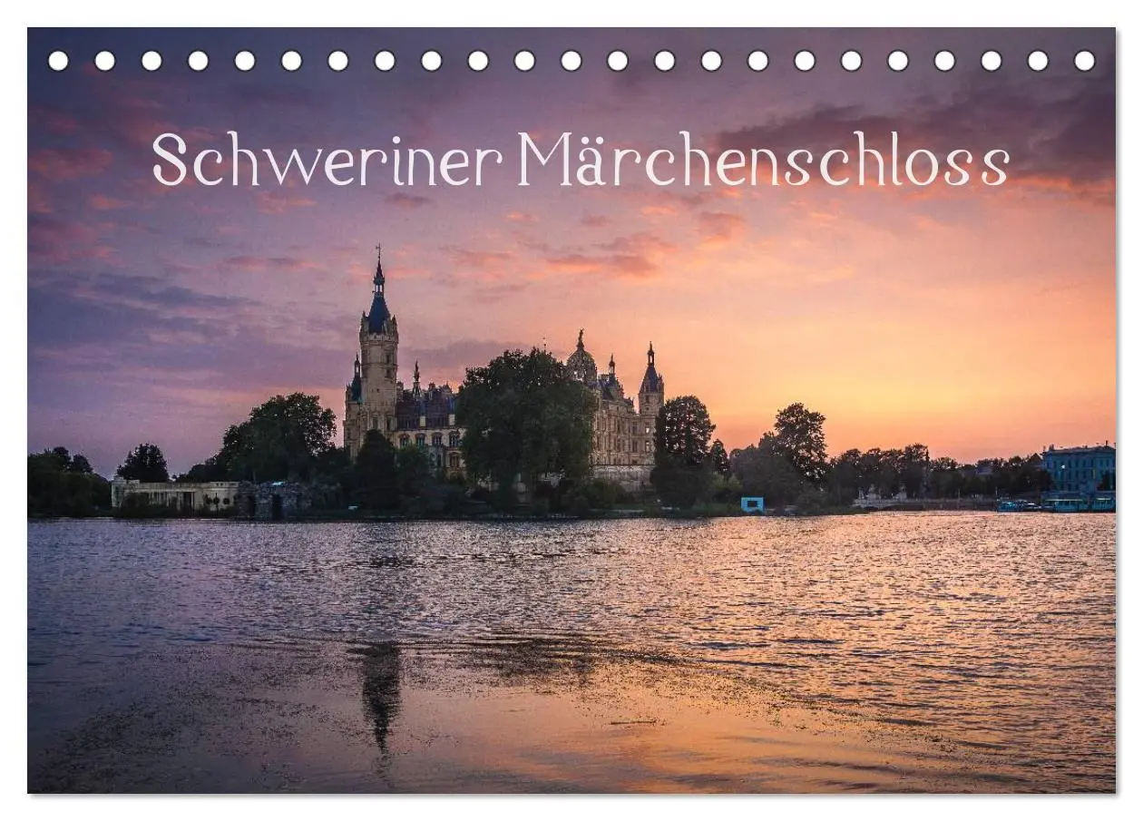 Cover: 9783516116717 | Schweriner Märchenschloss (Tischkalender 2026 DIN A5 quer),...