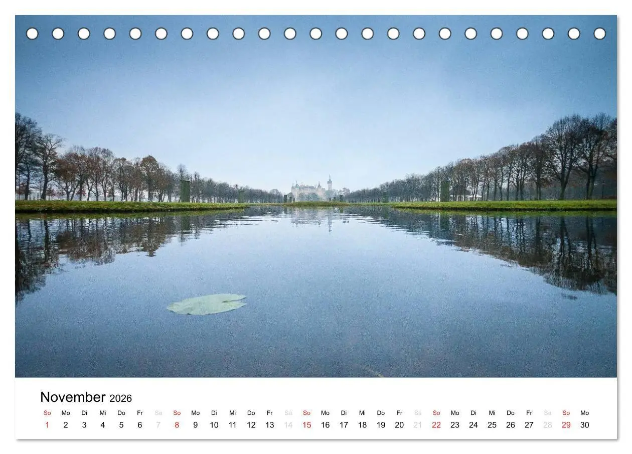 Bild: 9783516116717 | Schweriner Märchenschloss (Tischkalender 2026 DIN A5 quer),...