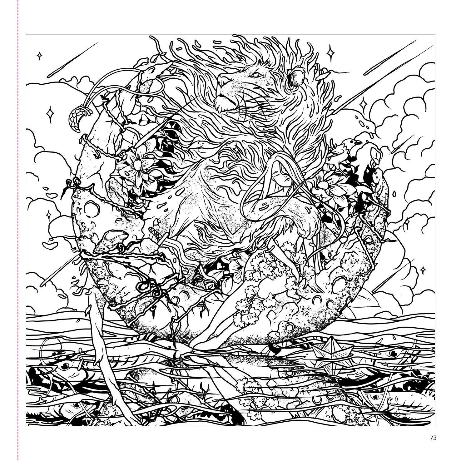 Bild: 9783747406717 | Mythographic - Ausmalen und Entdecken - Fantasiewelten | Taschenbuch
