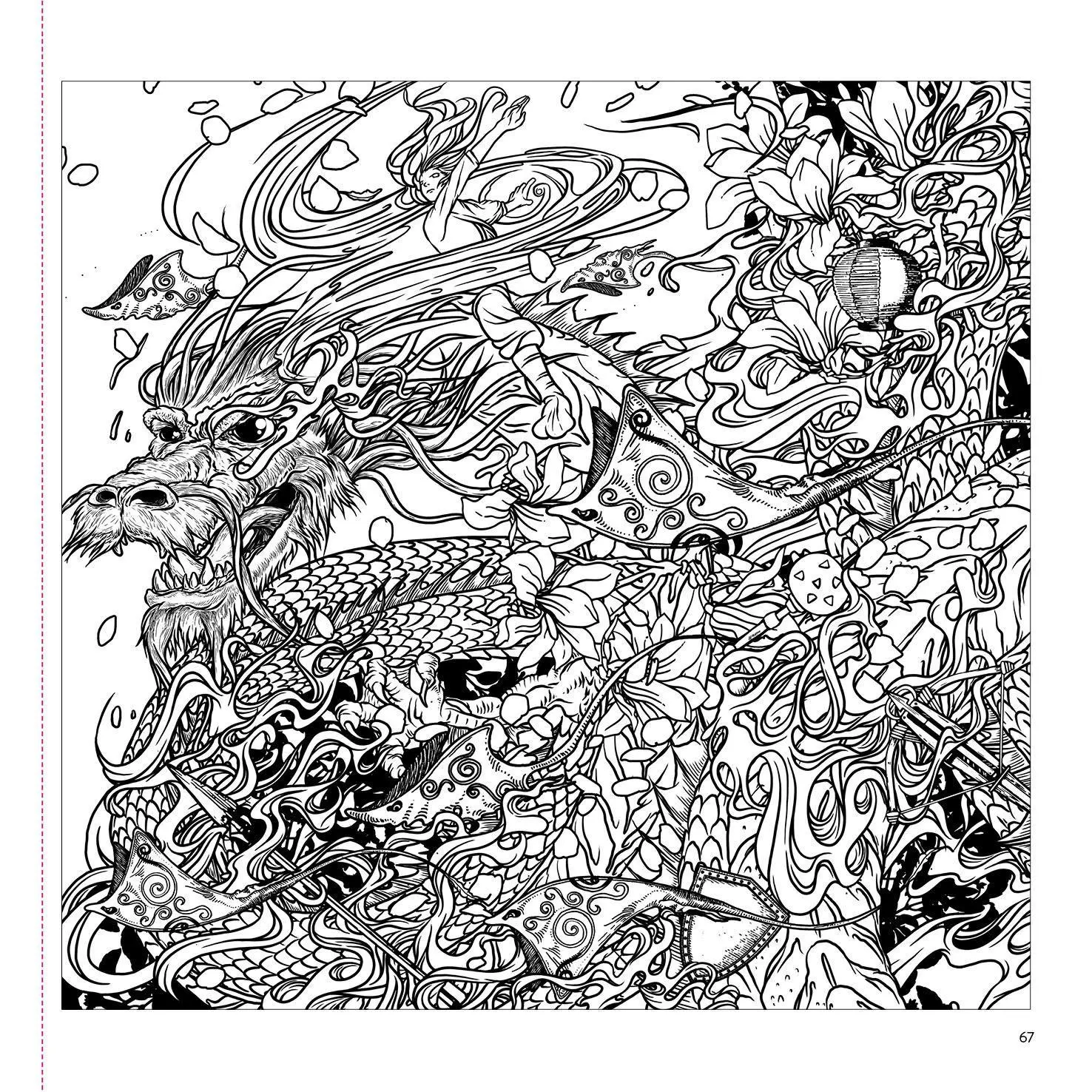 Bild: 9783747406717 | Mythographic - Ausmalen und Entdecken - Fantasiewelten | Taschenbuch