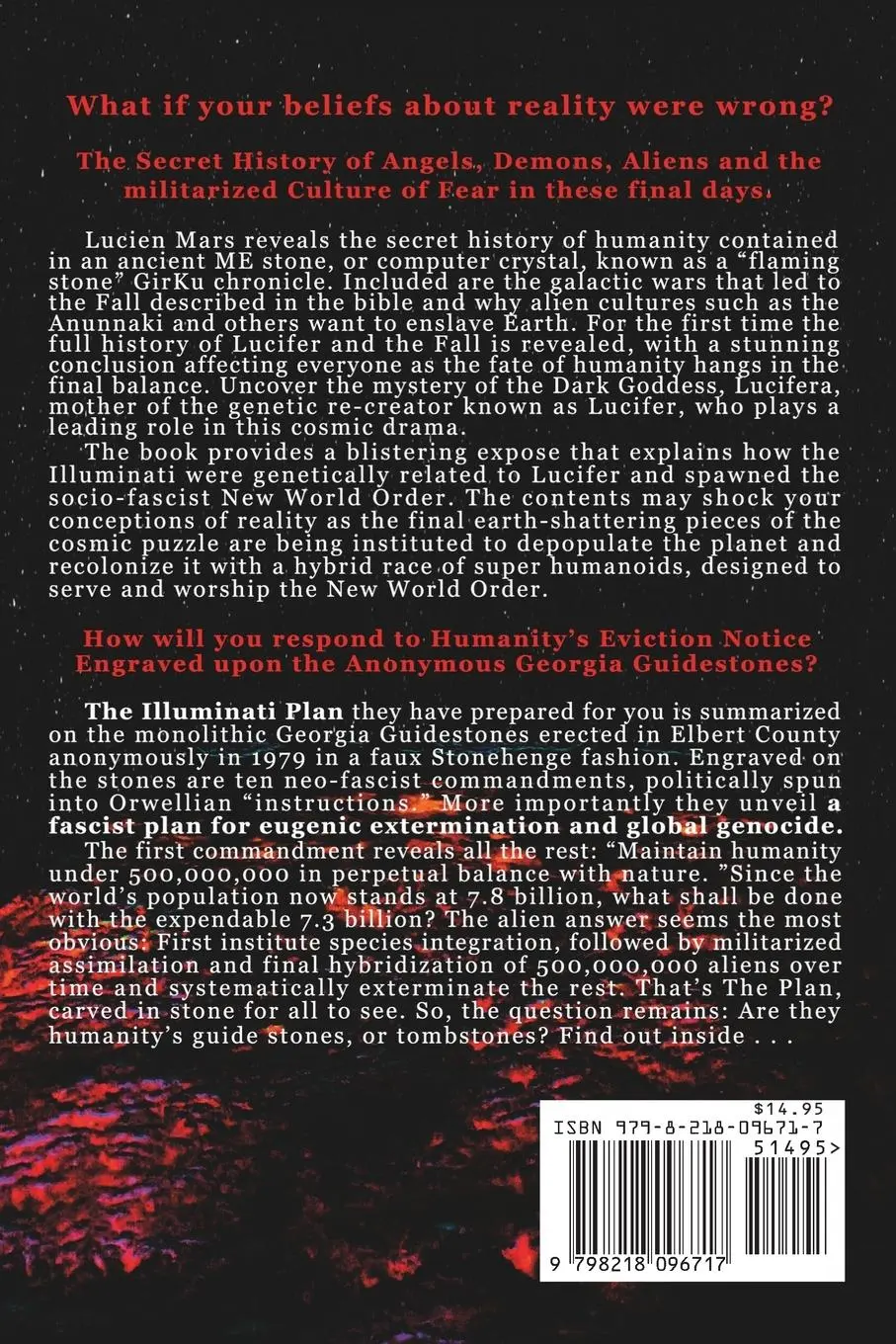 Rückseite: 9798218096717 | The Last Harvest | Lucien Mars | Taschenbuch | Englisch | 2023