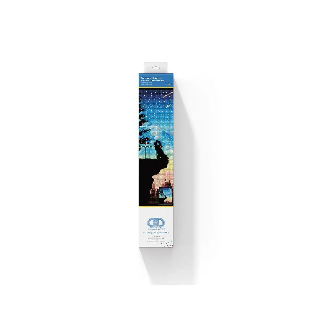 Bild: 4895225926817 | DIAMOND DOTZ - Diamond Painting Romantischer Moment | Kit (Bastelset)
