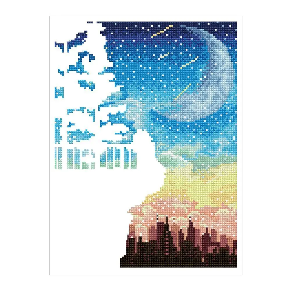 Bild: 4895225926817 | DIAMOND DOTZ - Diamond Painting Romantischer Moment | Kit (Bastelset)