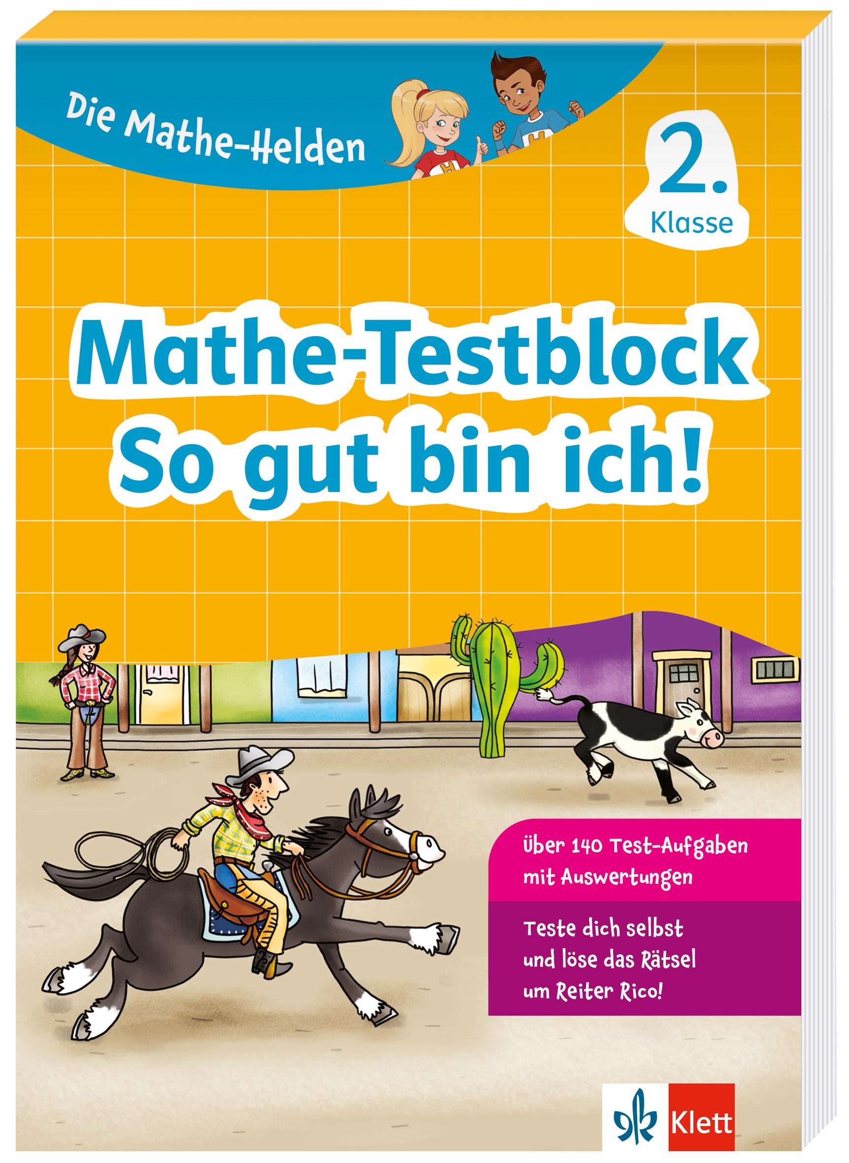 Cover: 9783129496817 | Die Mathe-Helden: Mathe-Testblock So gut bin ich! 2. Klasse | Buch