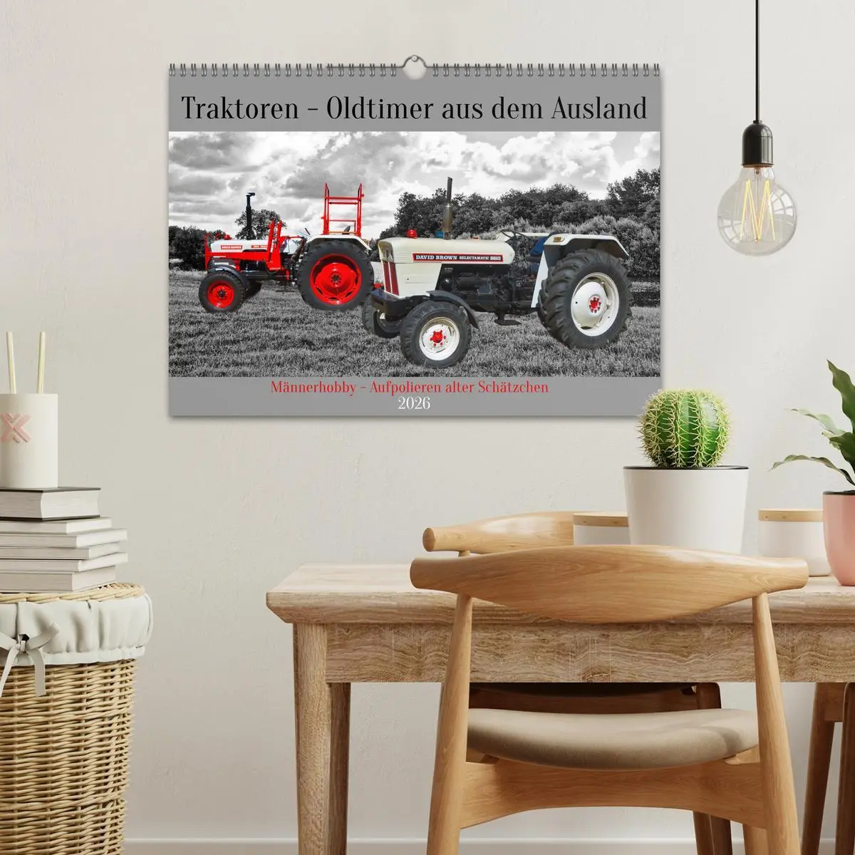 Bild: 9783457566817 | Traktoren - Oldtimer aus dem Ausland (Wandkalender 2026 DIN A3...