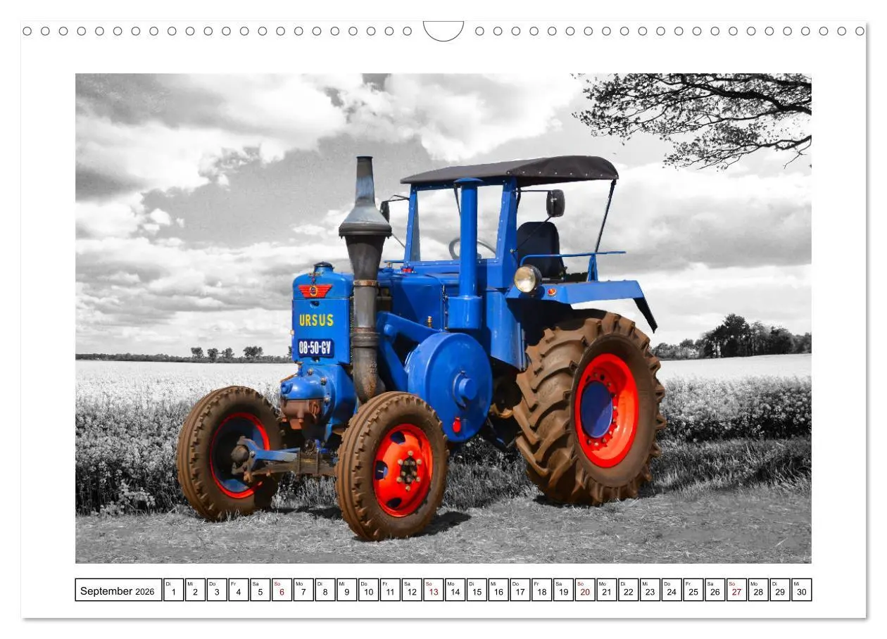Bild: 9783457566817 | Traktoren - Oldtimer aus dem Ausland (Wandkalender 2026 DIN A3...