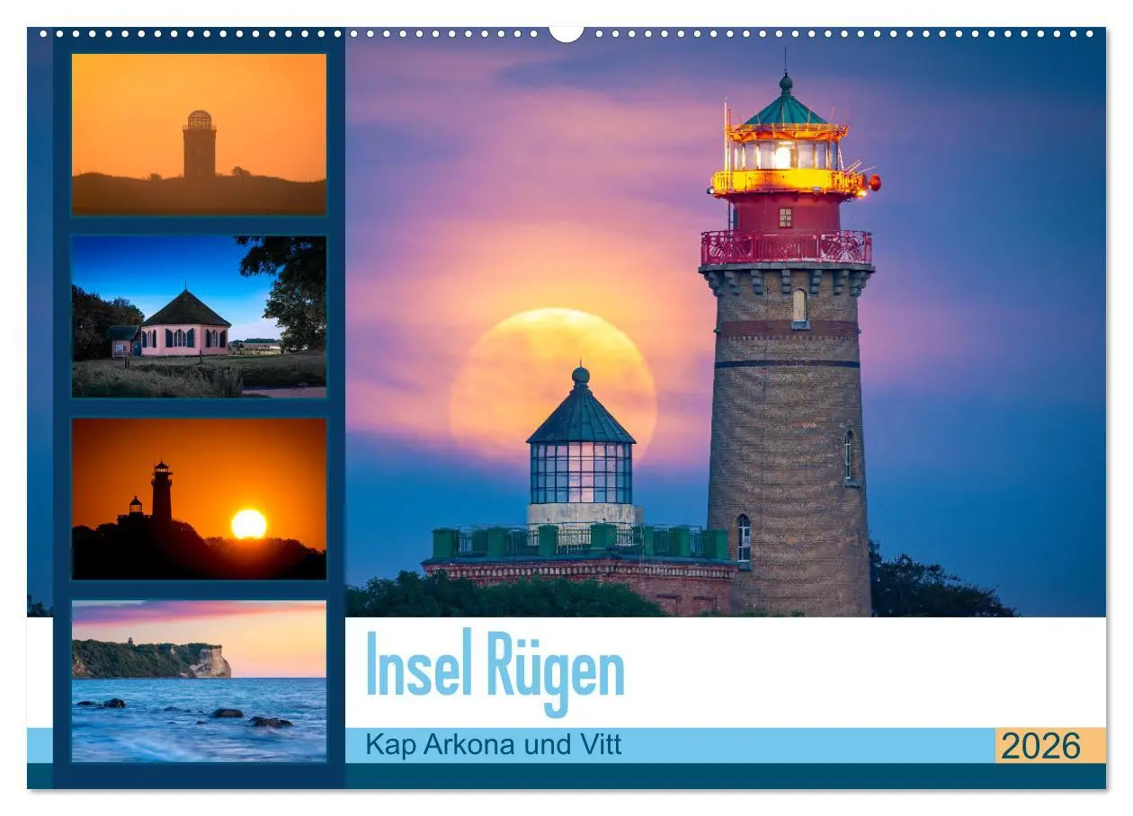 Cover: 9783457636817 | Insel Rügen - Kap Arkona und Vitt (Wandkalender 2026 DIN A2 quer),...