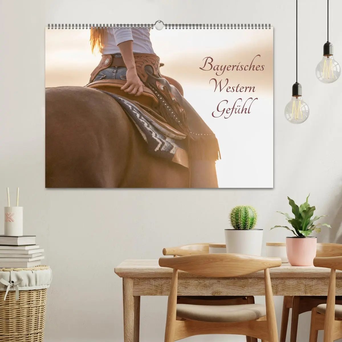 Bild: 9783457946817 | Bayerisches Western Gefühl (Wandkalender 2026 DIN A2 quer),...