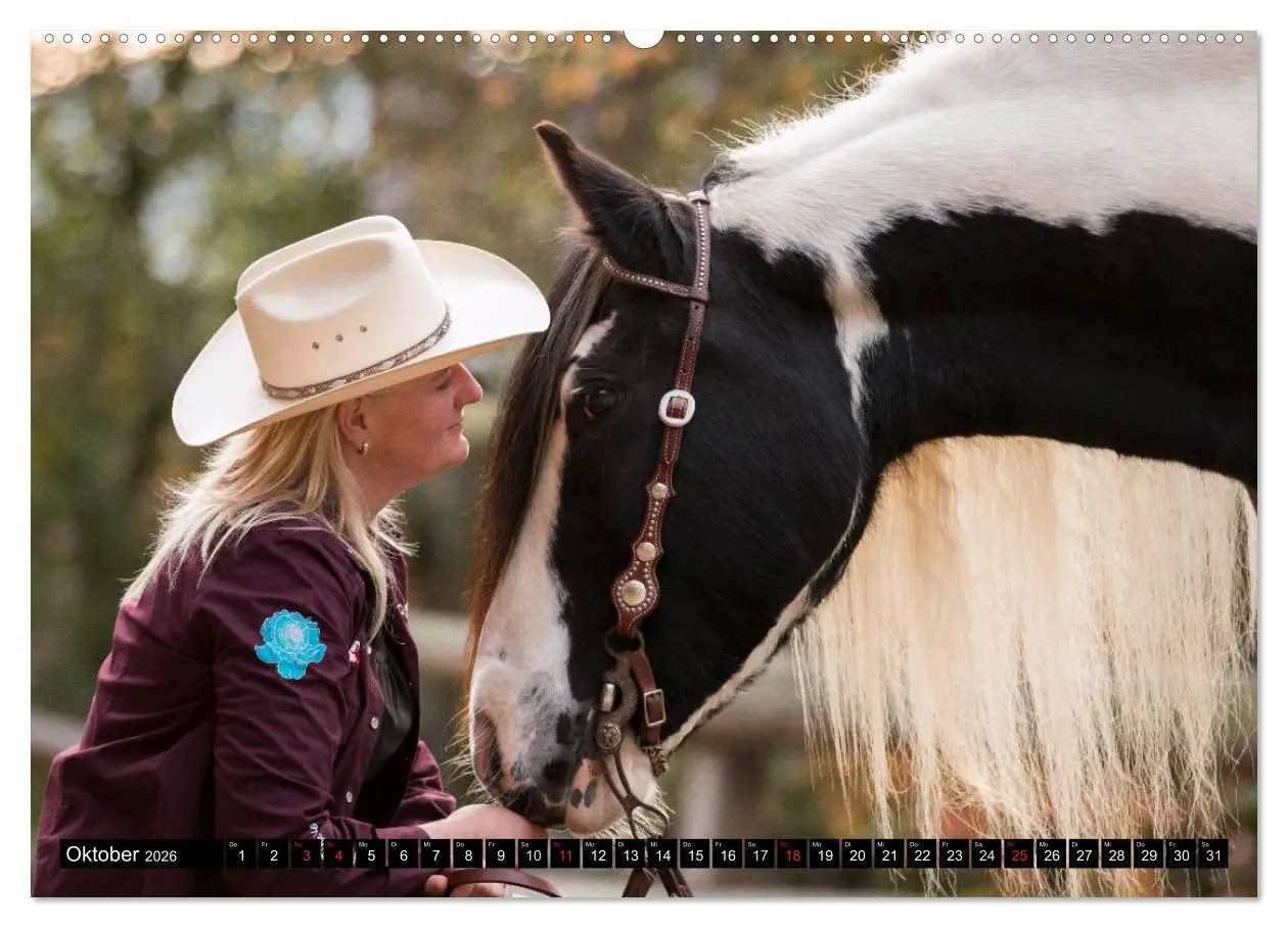 Bild: 9783457946817 | Bayerisches Western Gefühl (Wandkalender 2026 DIN A2 quer),...