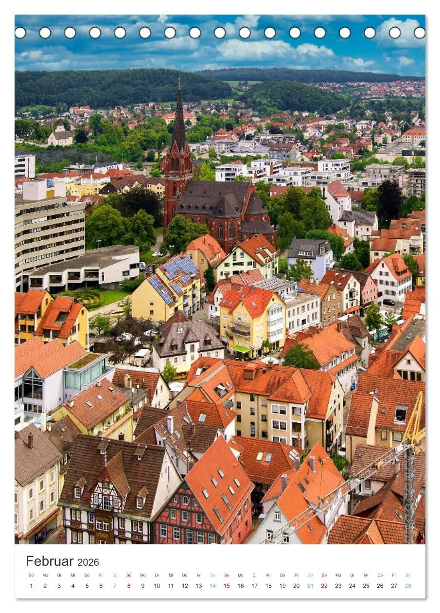 Bild: 9783516346817 | Heidenheim und Umgebung (Tischkalender 2026 DIN A5 hoch), CALVENDO...
