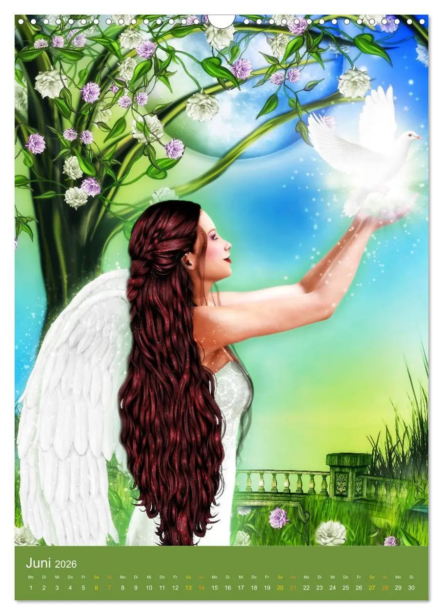 Bild: 9783516416817 | Fantasy Lichtwesen (Wandkalender 2026 DIN A3 hoch), CALVENDO...