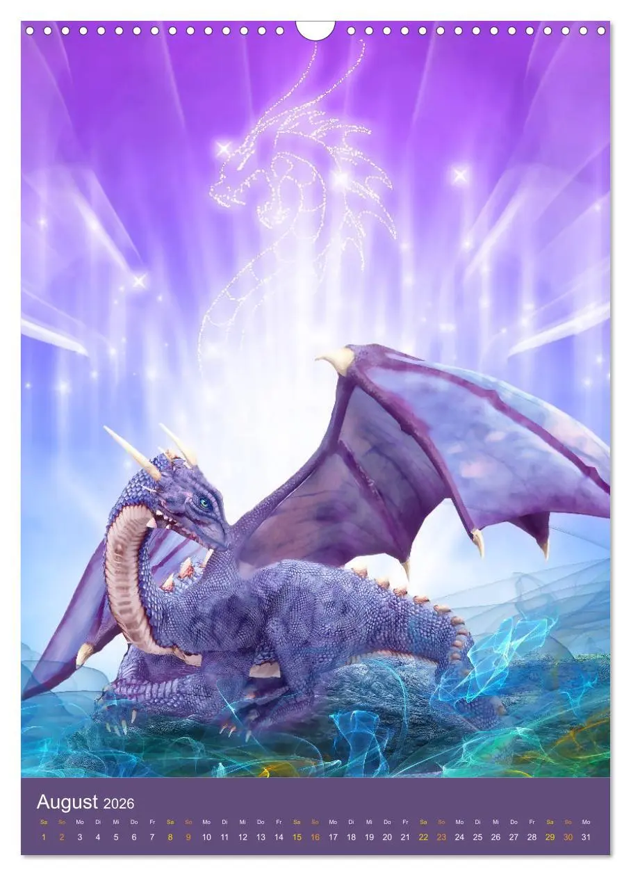 Bild: 9783516416817 | Fantasy Lichtwesen (Wandkalender 2026 DIN A3 hoch), CALVENDO...