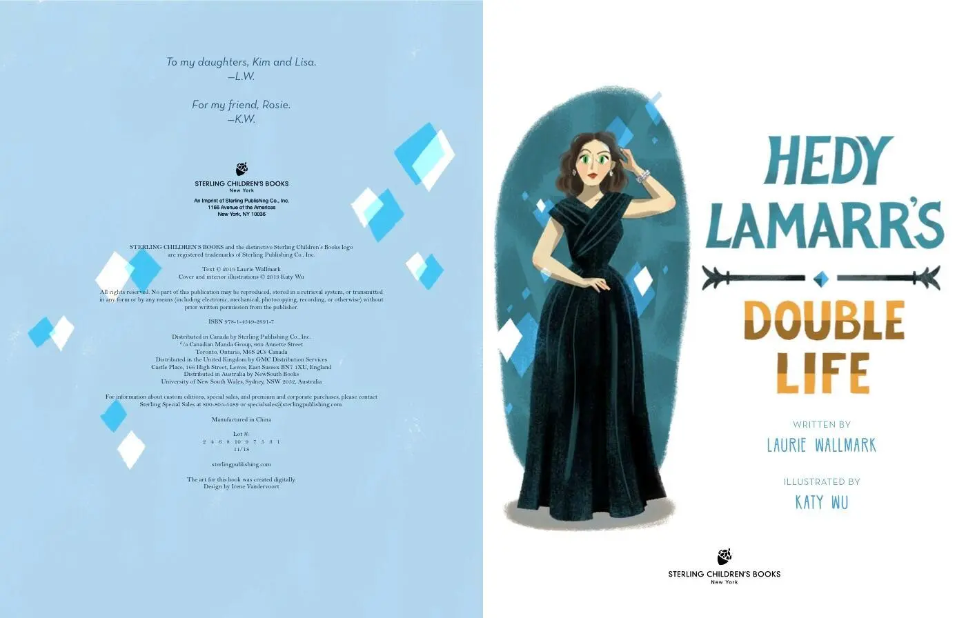 Bild: 9781454926917 | Hedy Lamarr's Double Life | Hollywood Legend and Brilliant Inventor