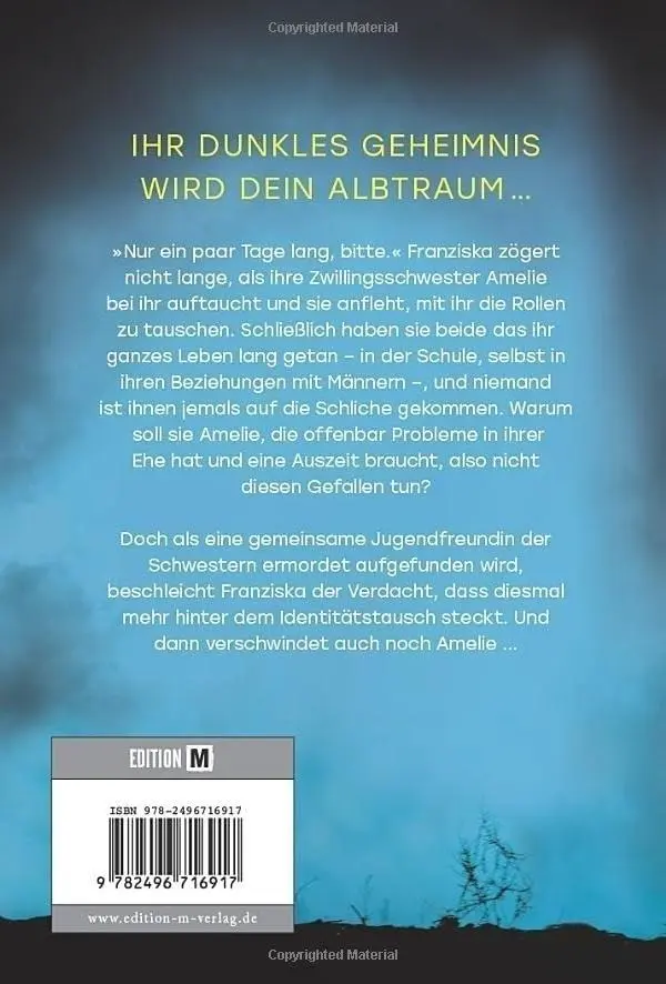 Rückseite: 9782496716917 | Unter Schwestern | Sophie Edenberg | Taschenbuch | 364 S. | Deutsch