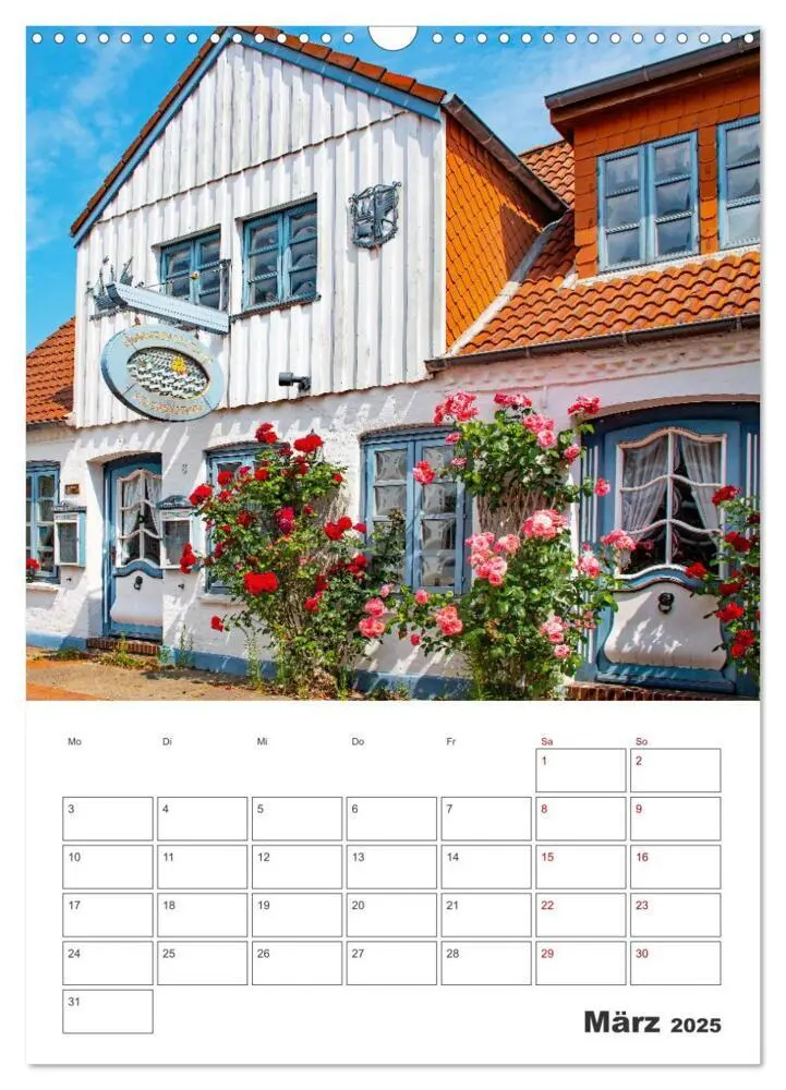 Bild: 9783435916917 | Insel Föhr - Urlaubsplaner (Wandkalender 2025 DIN A3 hoch),...