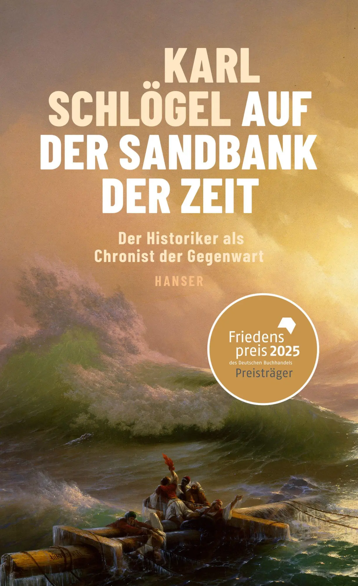Cover: 9783446286917 | Auf der Sandbank der Zeit | Der Historiker als Chronist der Gegenwart