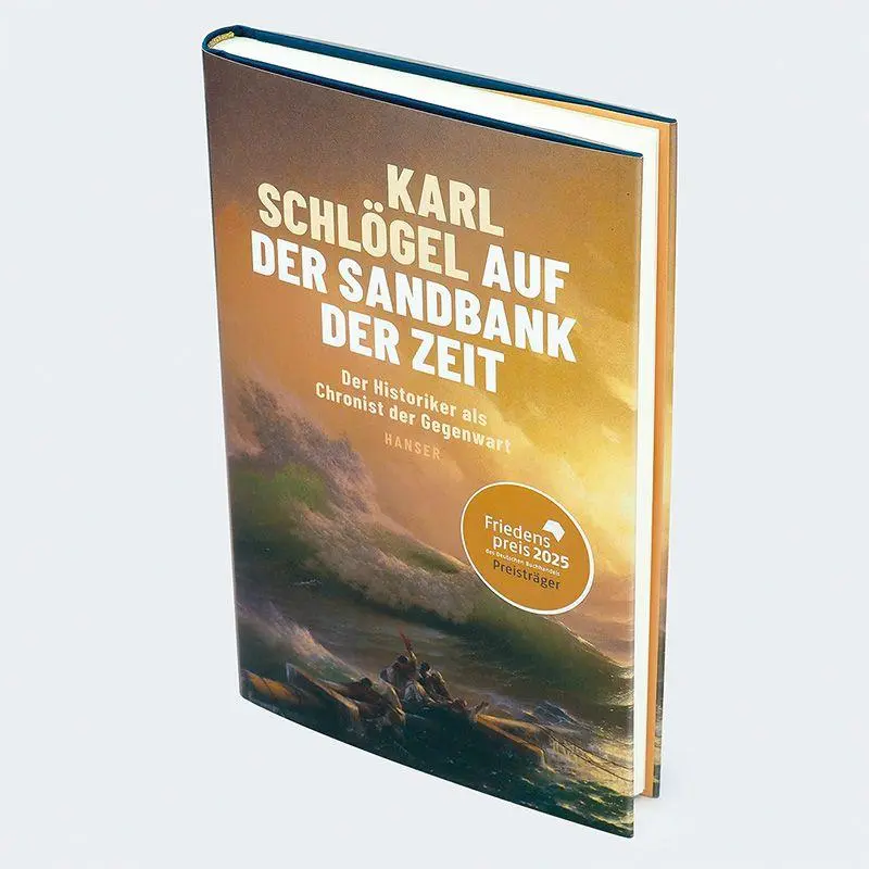 Bild: 9783446286917 | Auf der Sandbank der Zeit | Der Historiker als Chronist der Gegenwart