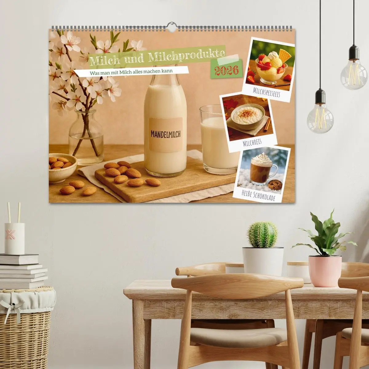 Bild: 9783516646917 | Milch und Milchprodukte (Wandkalender 2026 DIN A2 quer), CALVENDO...