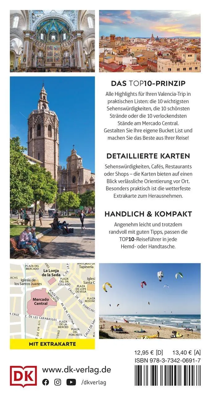 Rückseite: 9783734206917 | TOP10 Reiseführer Valencia | DK Verlag - Reise | Taschenbuch | 144 S.