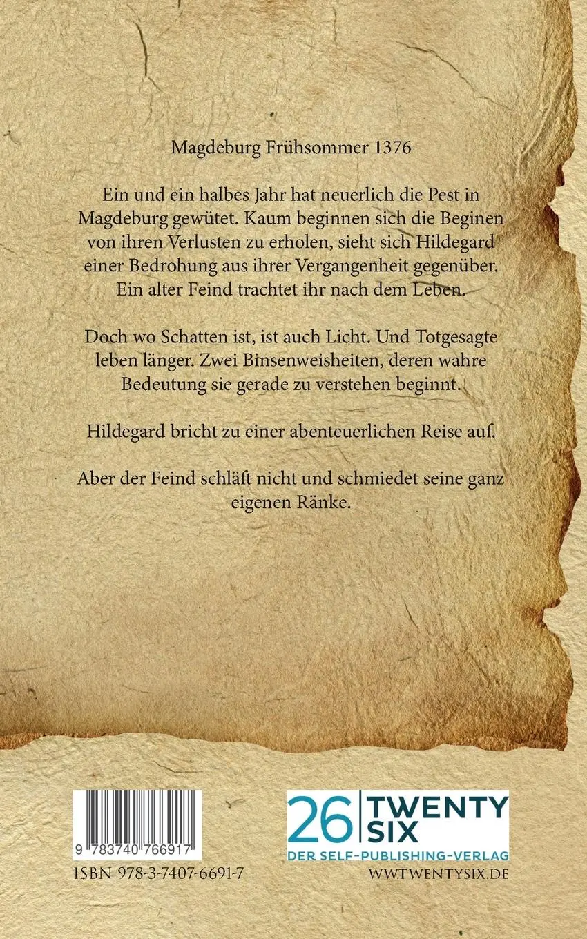 Rückseite: 9783740766917 | Hinterhalt im Pesthaus | Historischer Roman | Gudrun Krohne | Buch