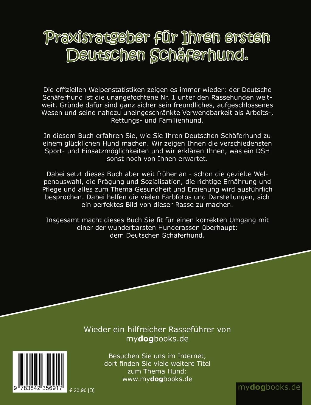 Rückseite: 9783842356917 | Unser Traumhund: Deutscher Schäferhund | Carsten Scheppacher | Buch
