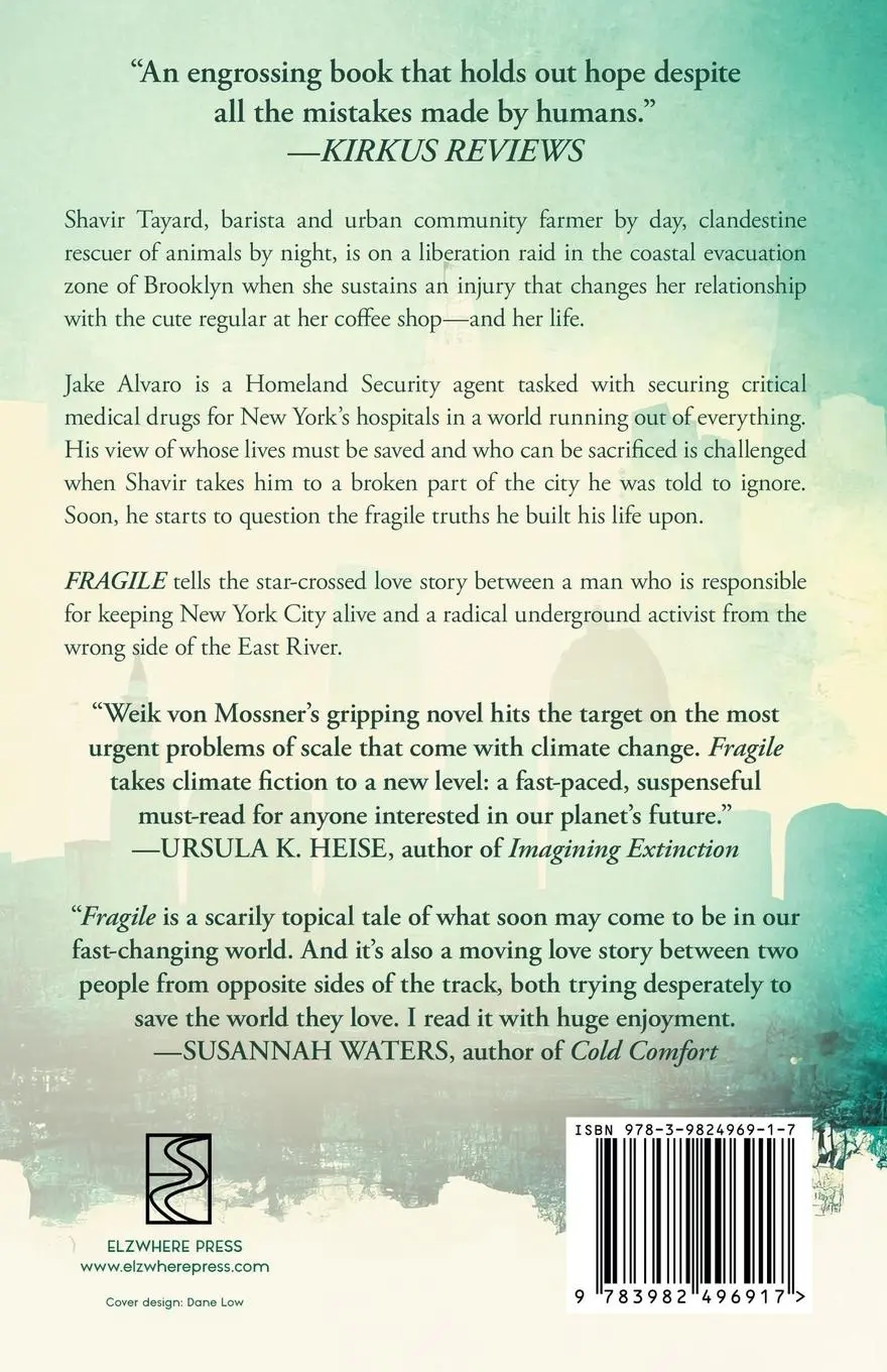 Rückseite: 9783982496917 | Fragile | A Novel | Alexa Weik Von Mossner | Taschenbuch | Englisch