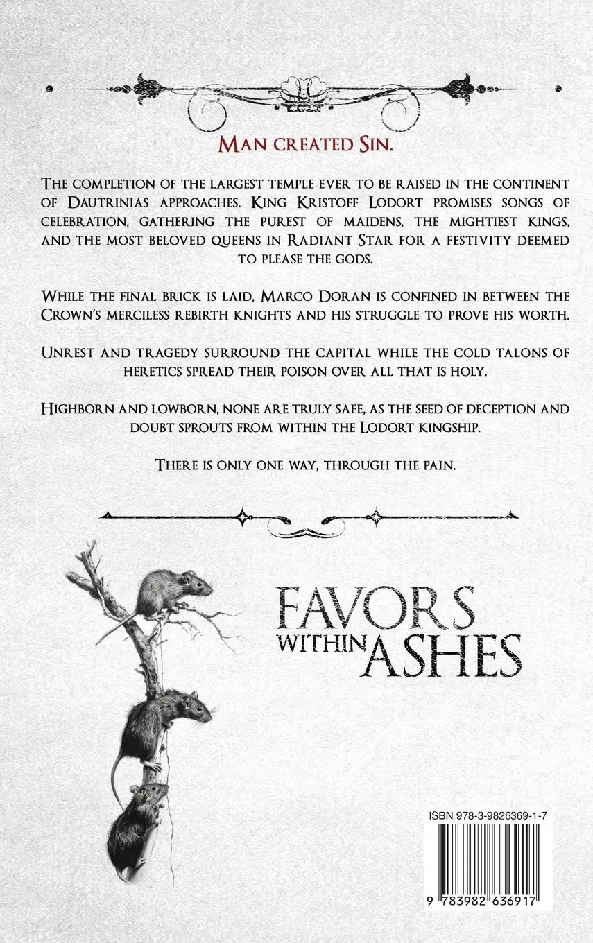 Rückseite: 9783982636917 | Favors within Ashes | John D. Escu | Buch | Englisch | 2024