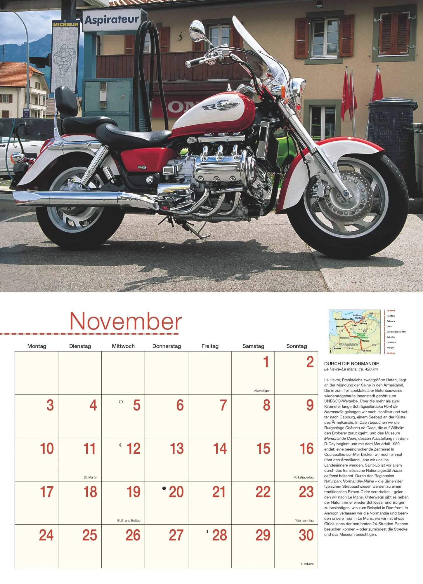 Bild: 4069095007017 | Motorräder &amp; Routen 2026 - Broschürenkalender - mit...