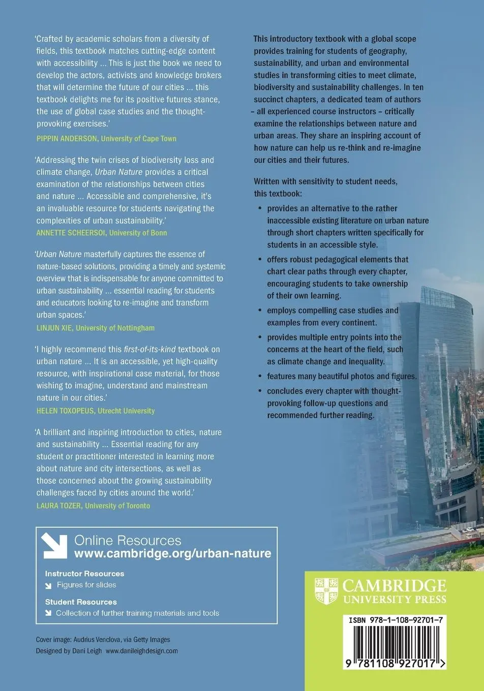 Rückseite: 9781108927017 | Urban Nature | Kes McCormick (u. a.) | Taschenbuch | Englisch | 2024