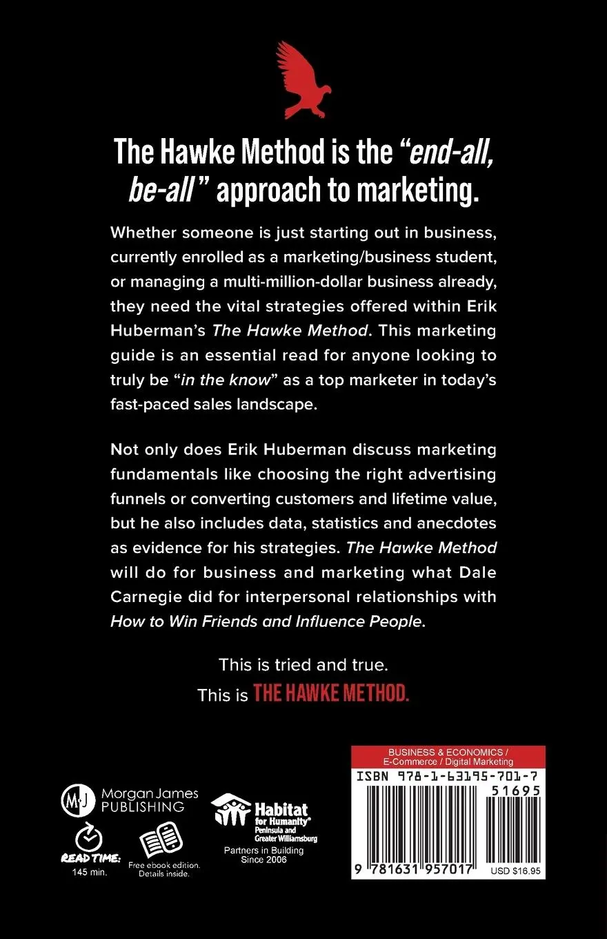 Rückseite: 9781631957017 | The Hawke Method | Erik Huberman | Taschenbuch | Englisch | 2022