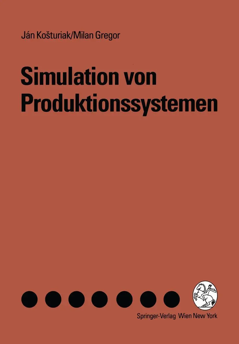 Cover: 9783211827017 | Simulation von Produktionssystemen | Milan Gregor (u. a.) | Buch | x