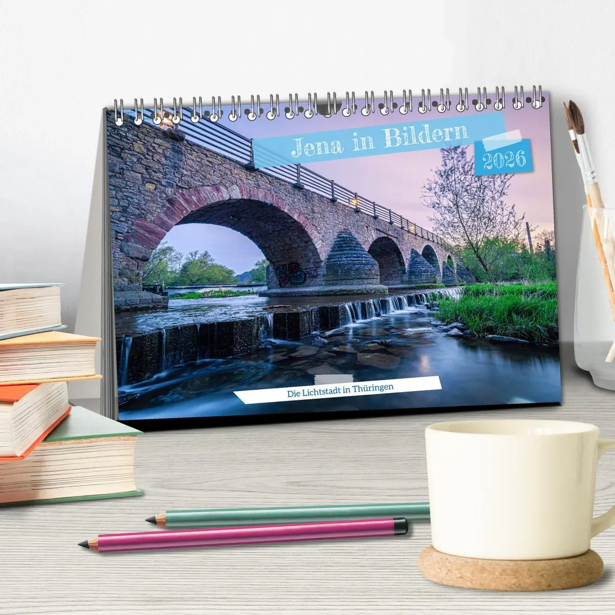 Bild: 9783457517017 | Jena in Bildern (Tischkalender 2026 DIN A5 quer), CALVENDO...