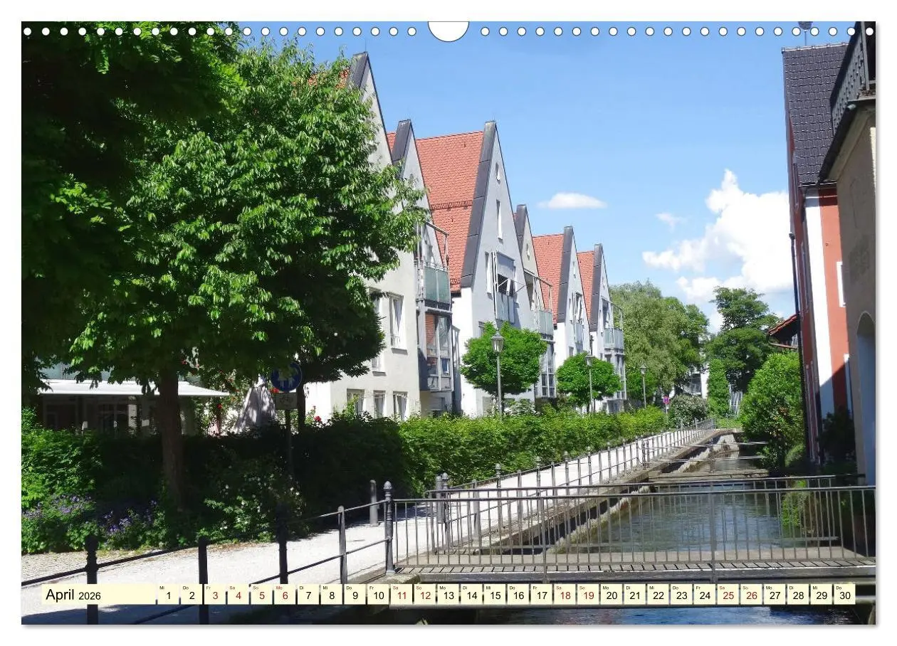 Bild: 9783457827017 | Unterwegs in Memmingen (Wandkalender 2026 DIN A3 quer), CALVENDO...