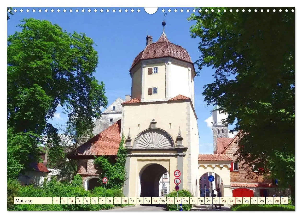 Bild: 9783457827017 | Unterwegs in Memmingen (Wandkalender 2026 DIN A3 quer), CALVENDO...